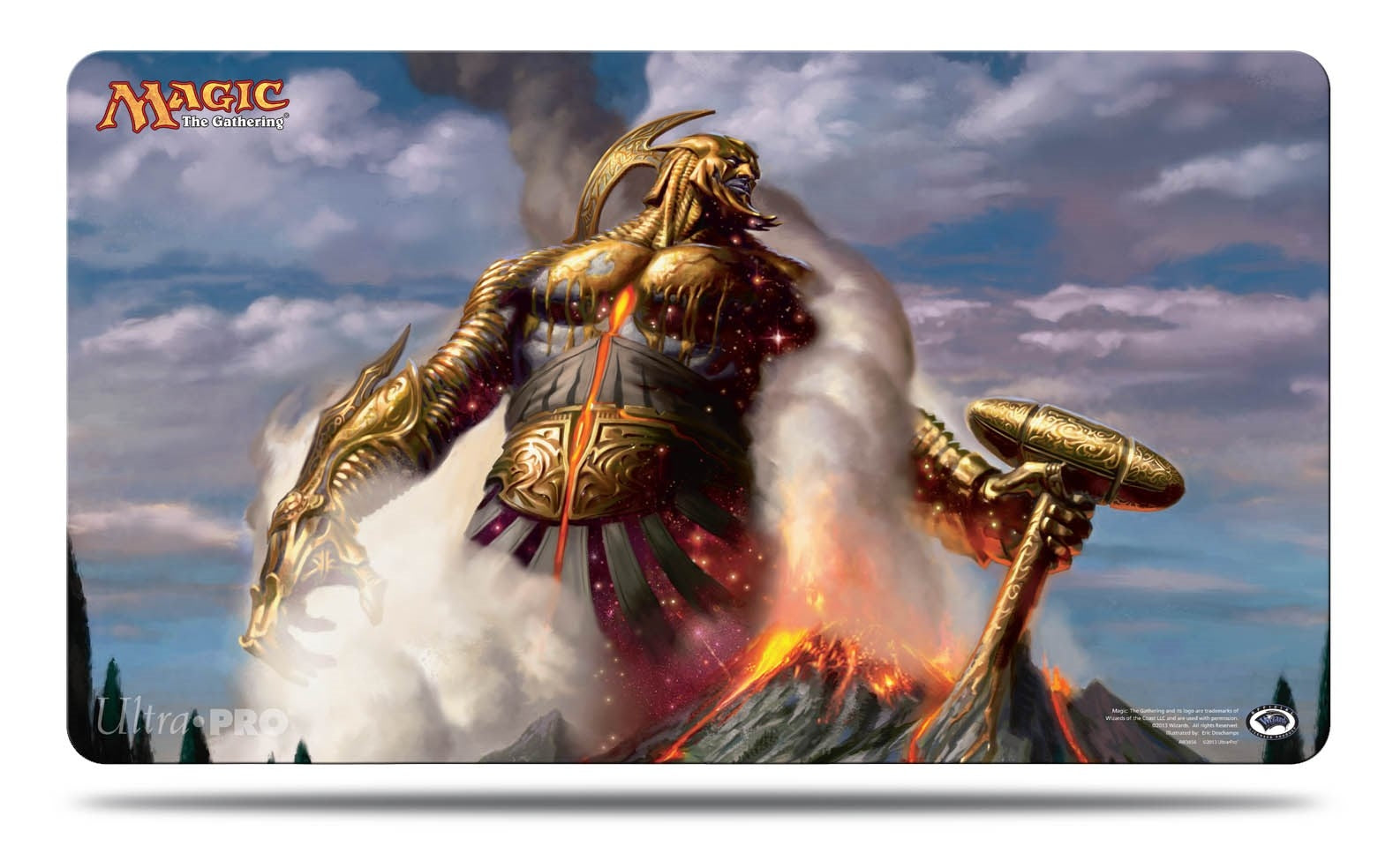 Image for Theros Purphoros Playmat for Magic - Playmats