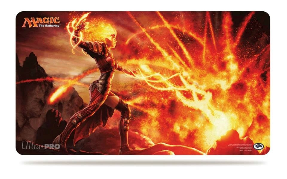 Image for M14 Flames of the Firebrand Playmat for Magic - Playmats