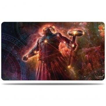 Image for Theros Beyond Death Standard Size Playmat for Magic Alt Art - Purphoros, Bronze-Blooded (Showcase) - Playmats
