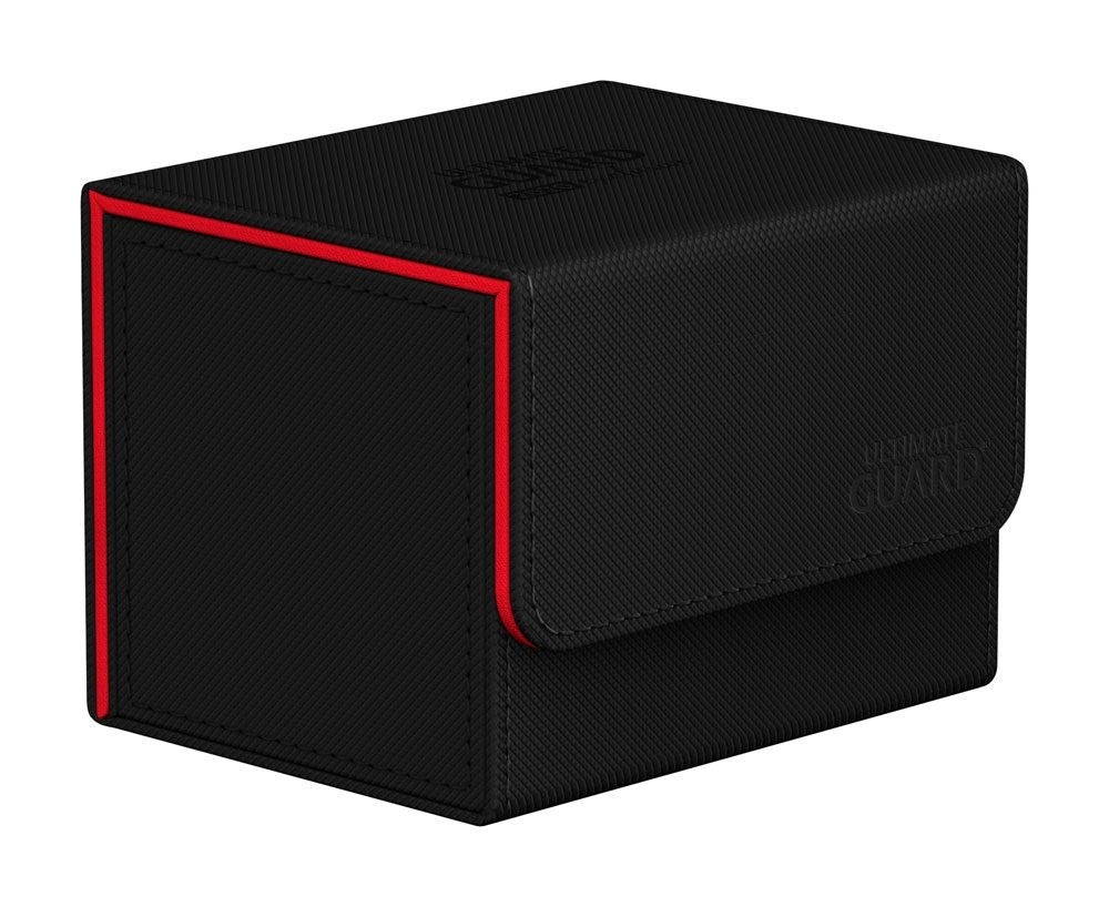 Image for Ultimate Guard 2020 Exclusive Sidewinder XenoSkin Standard Deck Case - Black (Holds 100+) - Deck Boxes