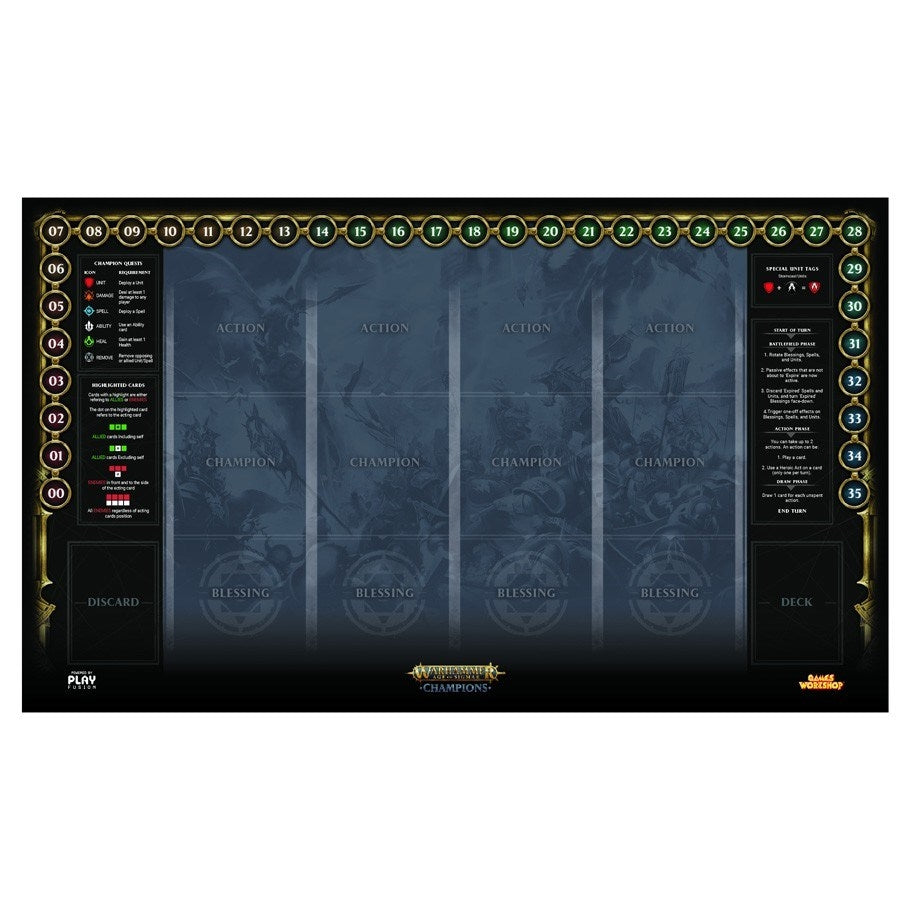 Image for Warhammer: Age of Sigmar - Champions Playmat - Order - Playmats