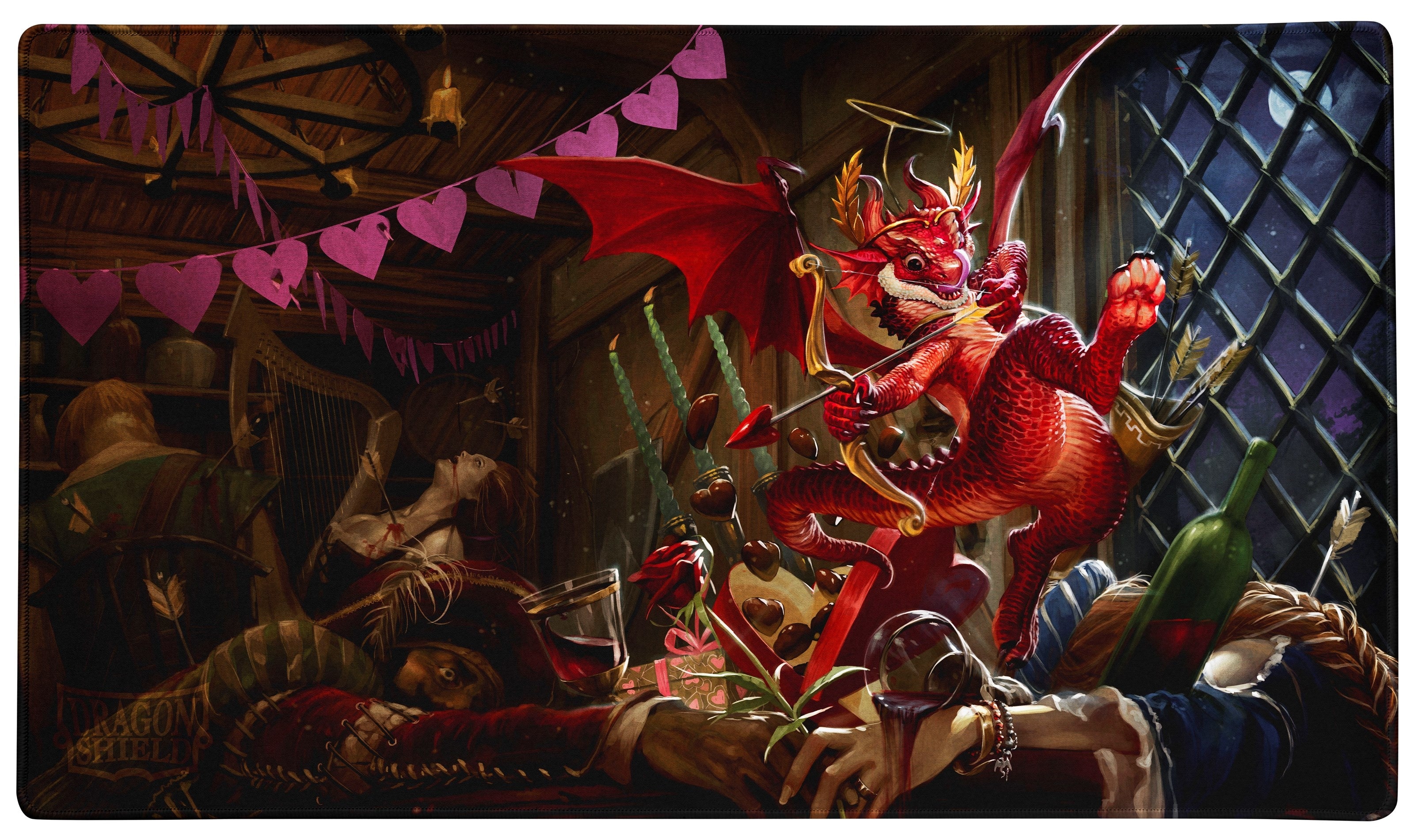 Image for Dragon Shield Playmat (Limited Edition) - Valentine's Day Dragons - Playmats