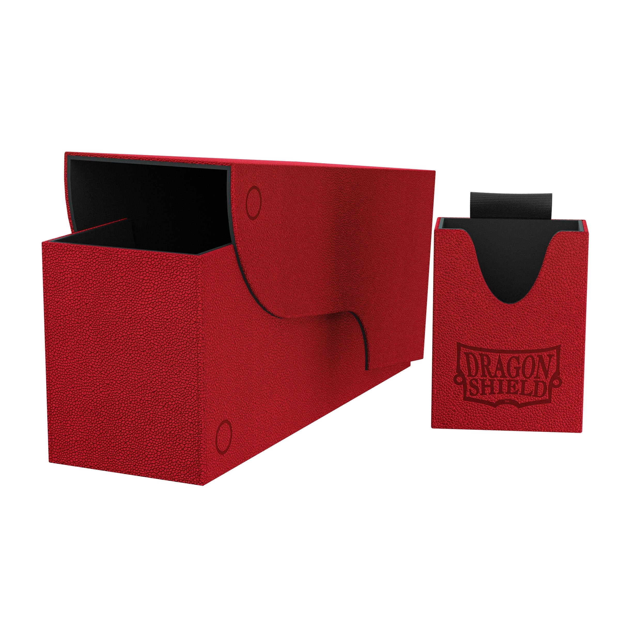 Image for Dragon Shield Nest+ 300 Deck Box - Red/Black (Holds 300+) - Deck Boxes