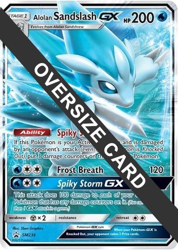 Image for Alolan Sandslash GX - SM236 (SM236) (Jumbo Cards) (PR) - Pokemon