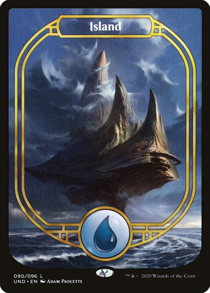 Island (Full Art) (90) (Unsanctioned)