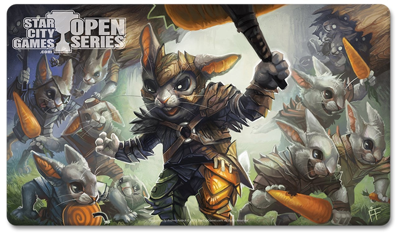 Image for Star City Games Open - Hoppin' Rabbitmaster Playmat - Playmats