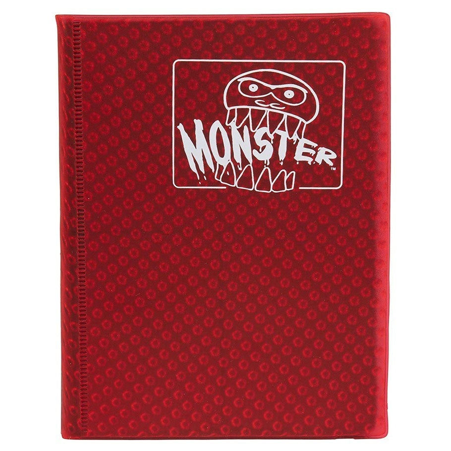 Image for Binder - 4-Pocket Side-Loading Holofoil - Red - Storage Albums