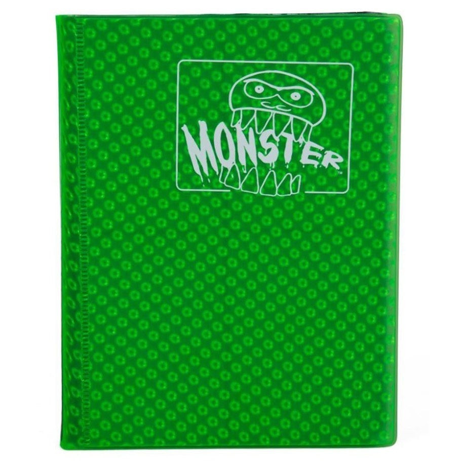 Image for Binder - 4-Pocket Side-Loading Holofoil - Green - Storage Albums