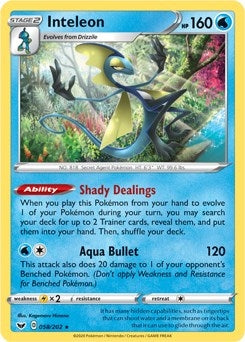 Image for Inteleon (058/202) (Deck Exclusives) (PR) - Pokemon