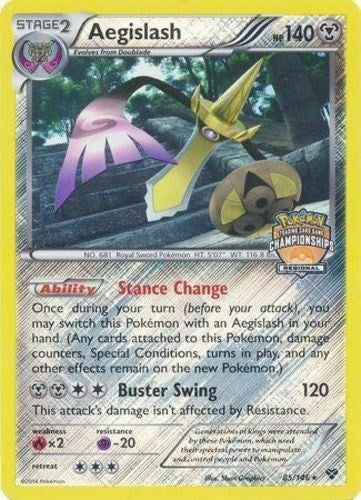 Image for Aegislash - 85/146 (Regional Championships) (085/146) (League & Championship Cards) (PR) - Pokemon