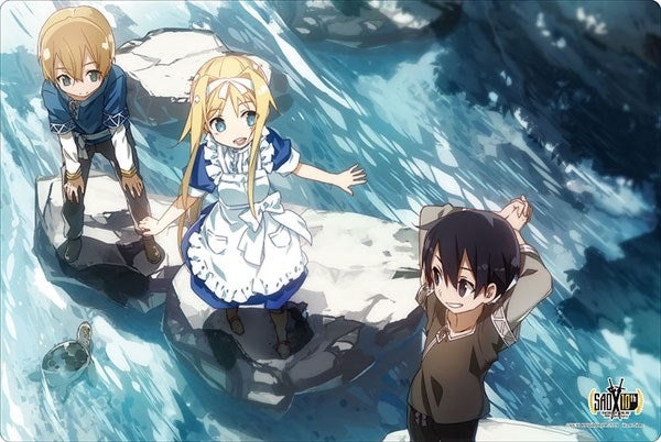 Image for Bushiroad Rubber Mat Collection Vol.505: Sword Art Online 10th Anniversary - Kirito, Eugeo & Alice - Playmats