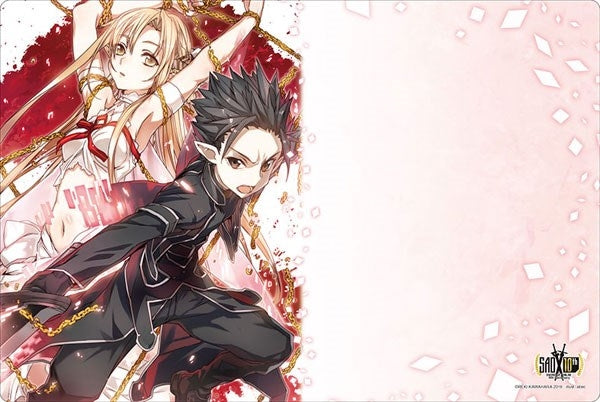 Image for Bushiroad Rubber Mat Collection Vol.524: Sword Art Online 10th Anniversary Fairy Dance - Asuna & Kirito - Playmats