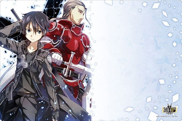 Image for Bushiroad Rubber Mat Collection Vol.531: Sword Art Online 10th Anniversary Early and Late - Kirito & Heathcliff - Playmats