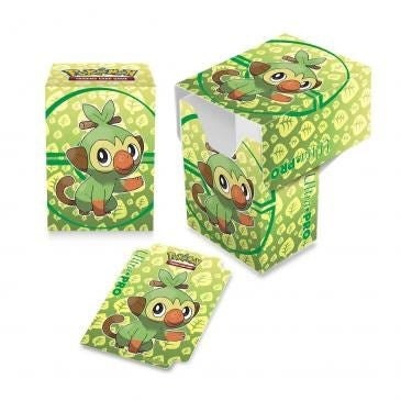 Image for Pokemon Sword & Shield Full View Deck Box: Galar Starters - Grookey - Deck Boxes