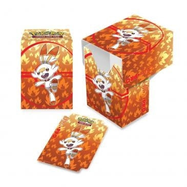 Image for Pokemon Sword & Shield Full View Deck Box: Galar Starters - Scorbunny - Deck Boxes