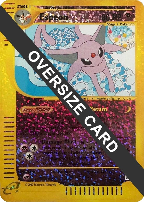 Image for Espeon - 6/12 (Box Topper) (006/012) (Jumbo Cards) (PR) - Pokemon