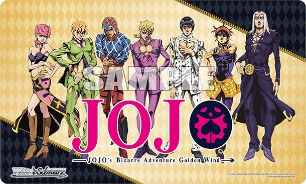 Image for Weiss Schwarz Preorder Playmat - JoJo's Bizarre Adventure: Golden Wind - Playmats