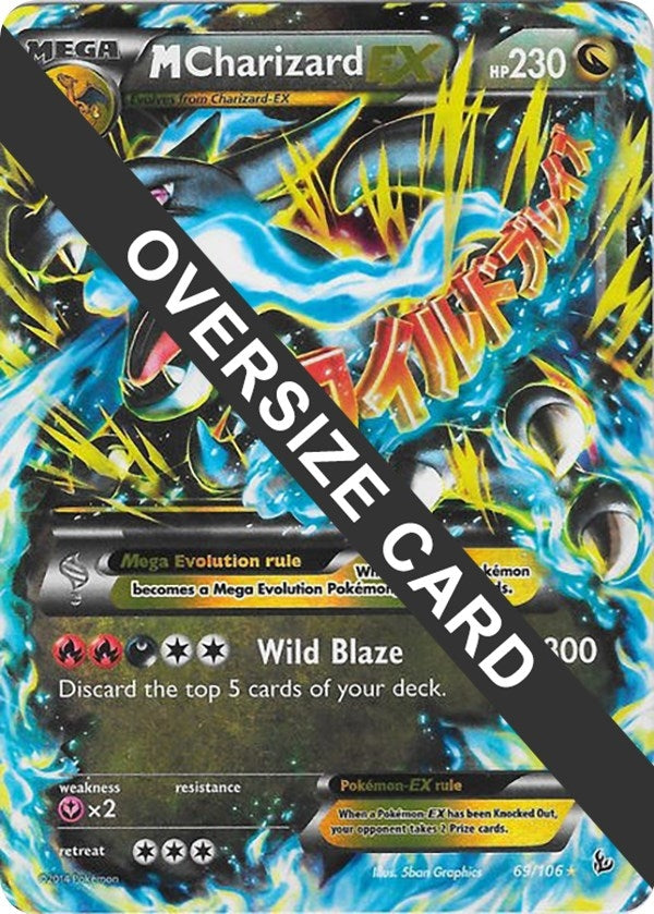 Image for M Charizard EX - 69/106 (Form X) (069/106) (Jumbo Cards) (PR) - Pokemon