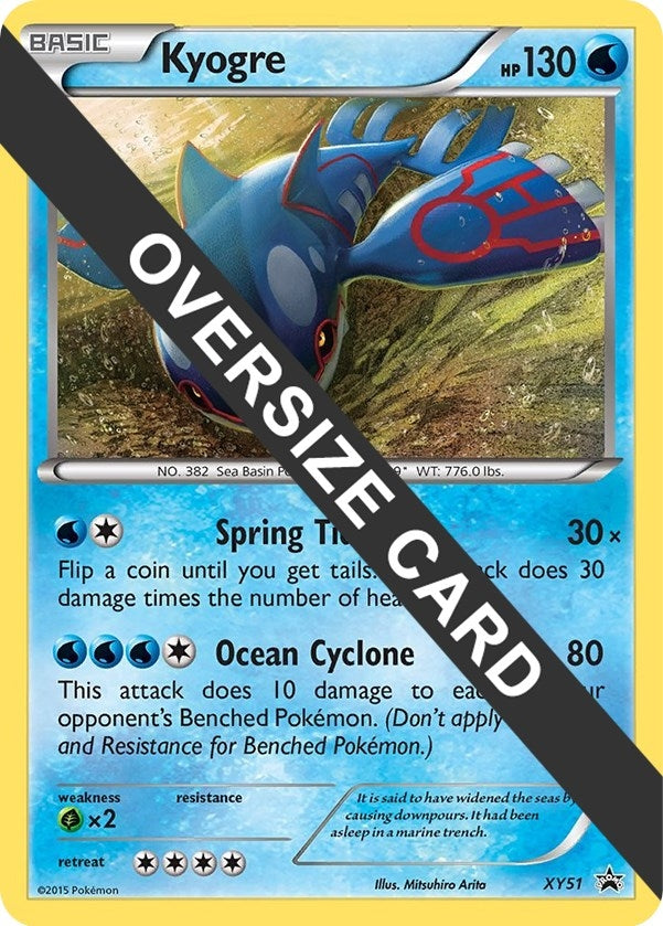 Image for Kyogre - XY51 (XY51) (Jumbo Cards) (PR) - Pokemon
