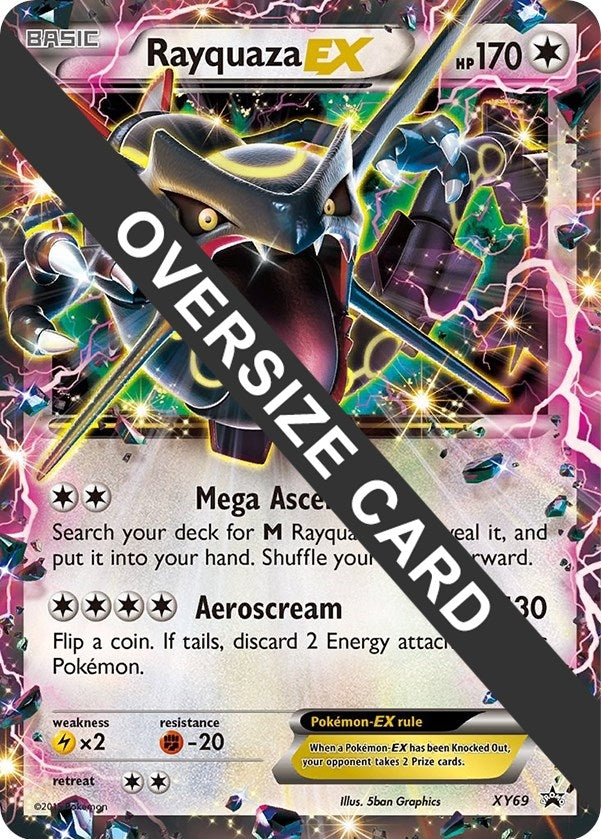 Image for Rayquaza EX - XY69 (XY69) (Jumbo Cards) (PR) - Pokemon