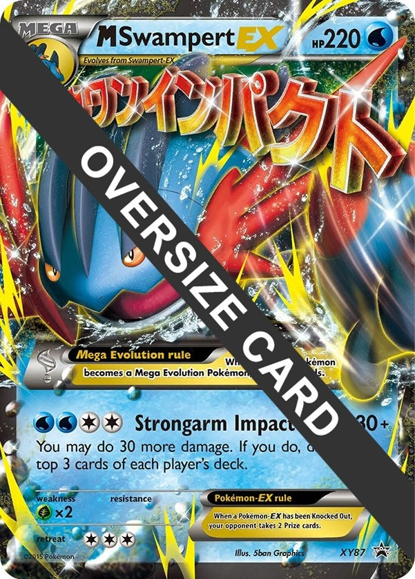 Image for M Swampert EX - XY87 (XY87) (Jumbo Cards) (PR) - Pokemon