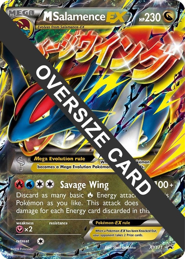 Image for M Salamence EX - XY171 (XY171) (Jumbo Cards) (PR) - Pokemon
