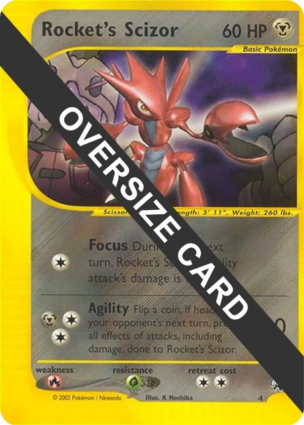 Image for Rocket's Scizor - 4 (004) (Jumbo Cards) (PR) - Pokemon