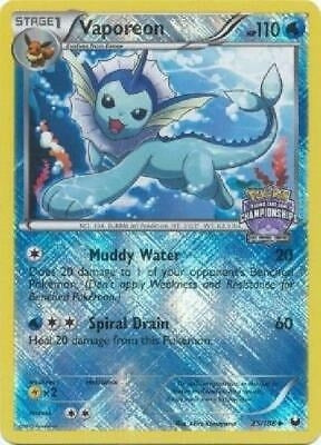 Image for Vaporeon - 25/108 (State Championships) (025/108) (League & Championship Cards) (PR) - Pokemon