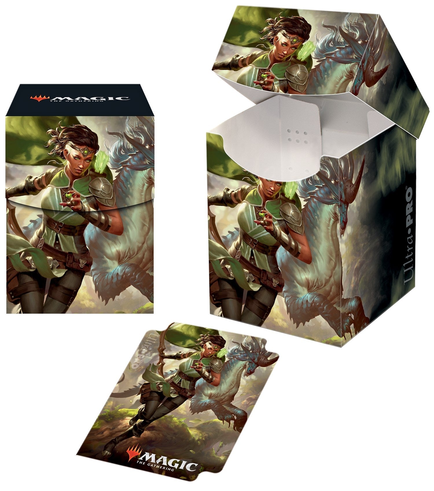 Image for Ikoria: Lair of Behemoths PRO-100+ Deck Box - Vivien, Monsters' Advocate - Deck Boxes