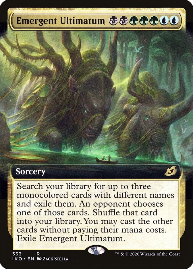 Emergent Ultimatum (Extended Art) (333) (Ikoria: Lair of Behemoths)