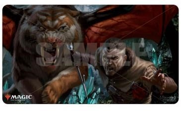 Image for Ikoria: Lair of Behemoths Standard Size Playmat for Magic - Go For Blood - Playmats