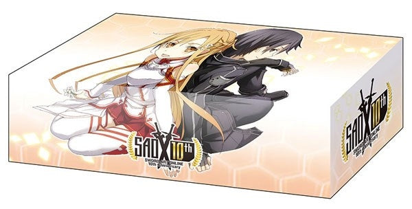 Image for Bushiroad Storage Box Collection Vol.381: Sword Art Online 10th Anniversary - Kirito & Asuna - Deck Boxes