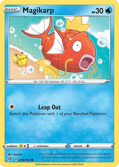 Image for Magikarp (039/192) (SWSH02: Rebel Clash) - Pokemon