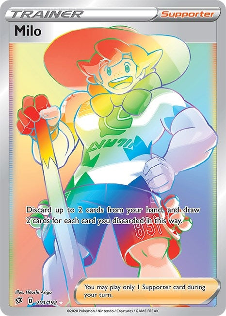 Image for Milo (Secret) (201/192) (SWSH02: Rebel Clash) - Pokemon