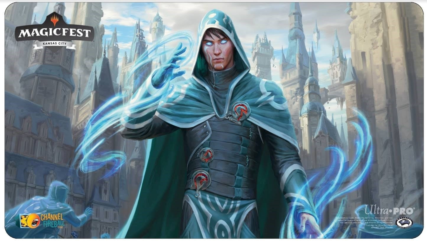 Image for Magic MagicFest 2019 Playmat: Kansas City - Jace, Wielder of Mysteries - Playmats