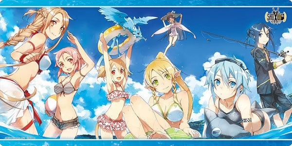 Image for Bushiroad Rubber Mat (Wide) Sword Art Online 10th Anniversary - Soda Iro no Panorama - Playmats