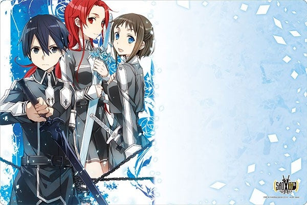 Image for Bushiroad Rubber Mat Collection Vol.537: Sword Art Online 10th Anniversary - Alicization Turning Kirito & Tiese & Ronye - Playmats