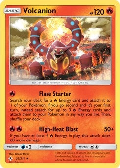 Image for Volcanion (025/214) (Deck Exclusives) (PR) - Pokemon