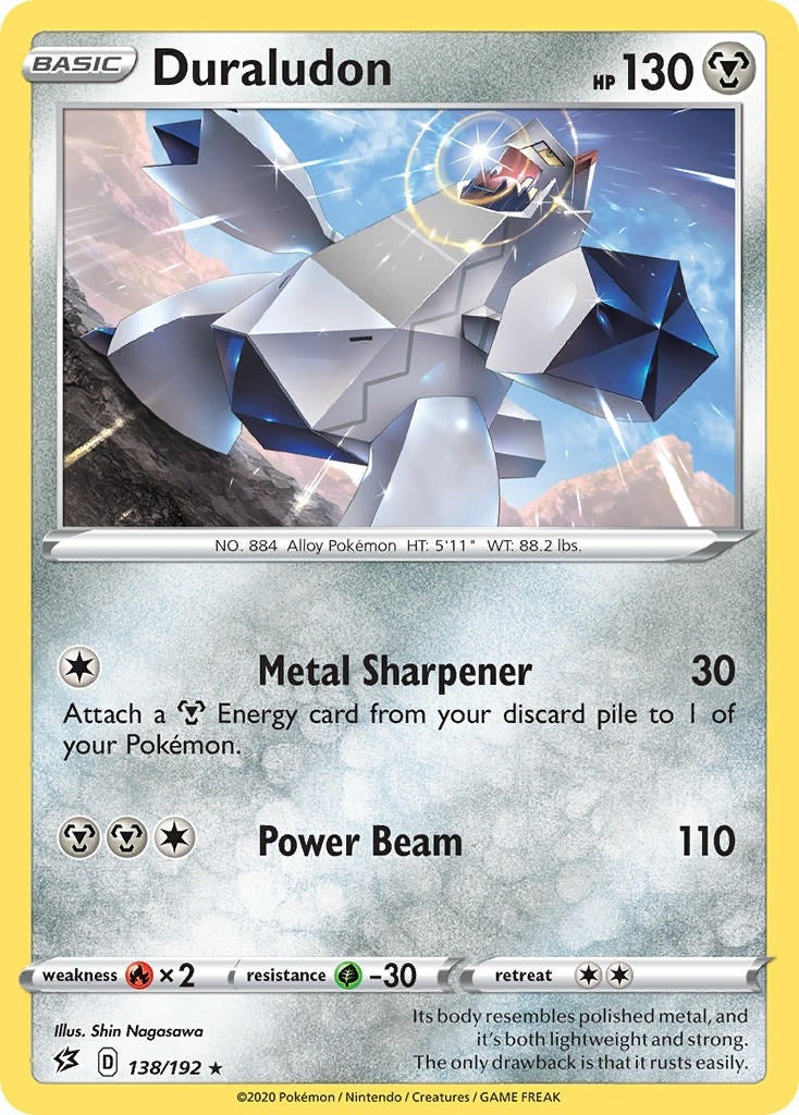 Image for Duraludon - 138/192 (SWSH Rebel Clash) (138/192) (Deck Exclusives) (PR) - Pokemon