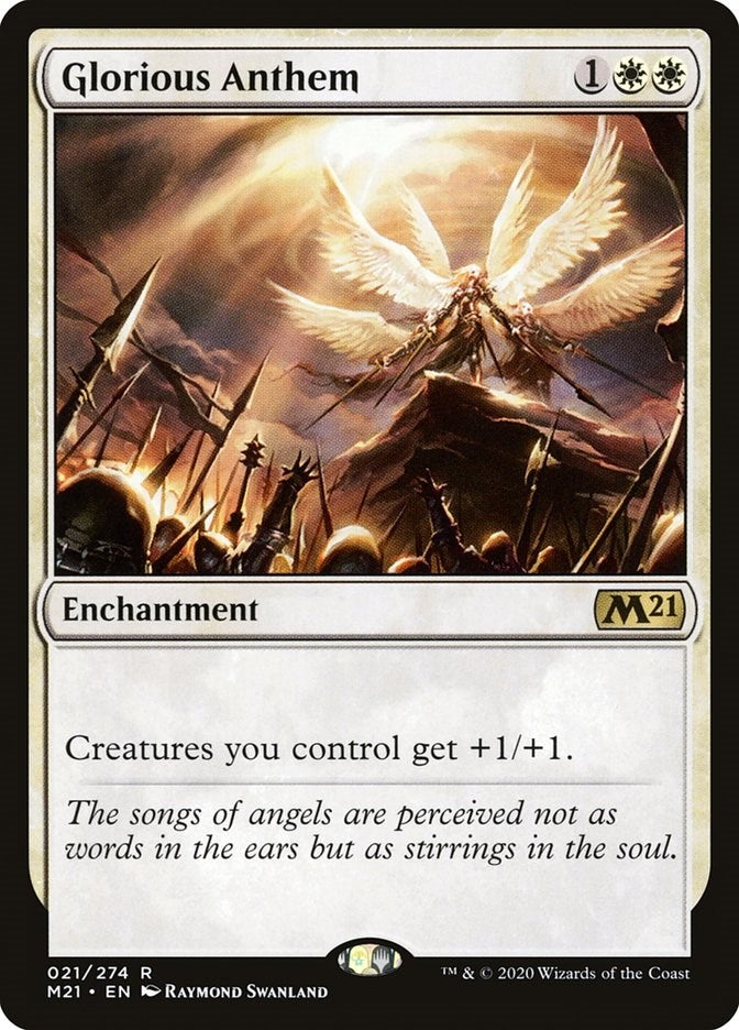 Glorious Anthem (21) (Core Set 2021)