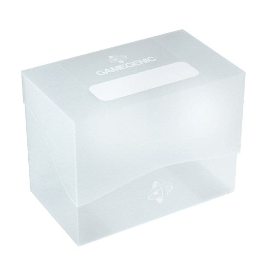 Image for GameGenic Side Holder Deck Box - Clear (Holds 80+) - Deck Boxes