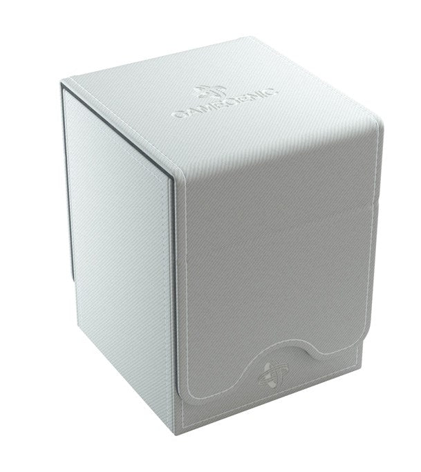 Image for GameGenic Squire Deck Box - White (Holds 100+) - Deck Boxes