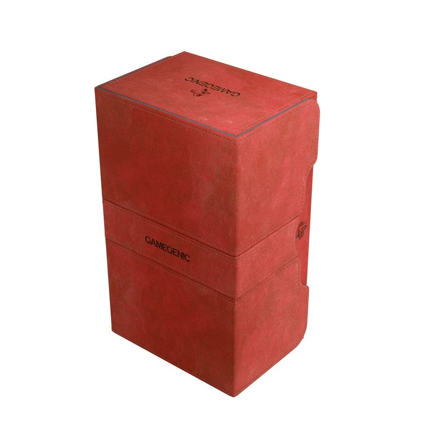 Image for GameGenic Stronghold Deck Box - Red (Holds 200+) - Deck Boxes