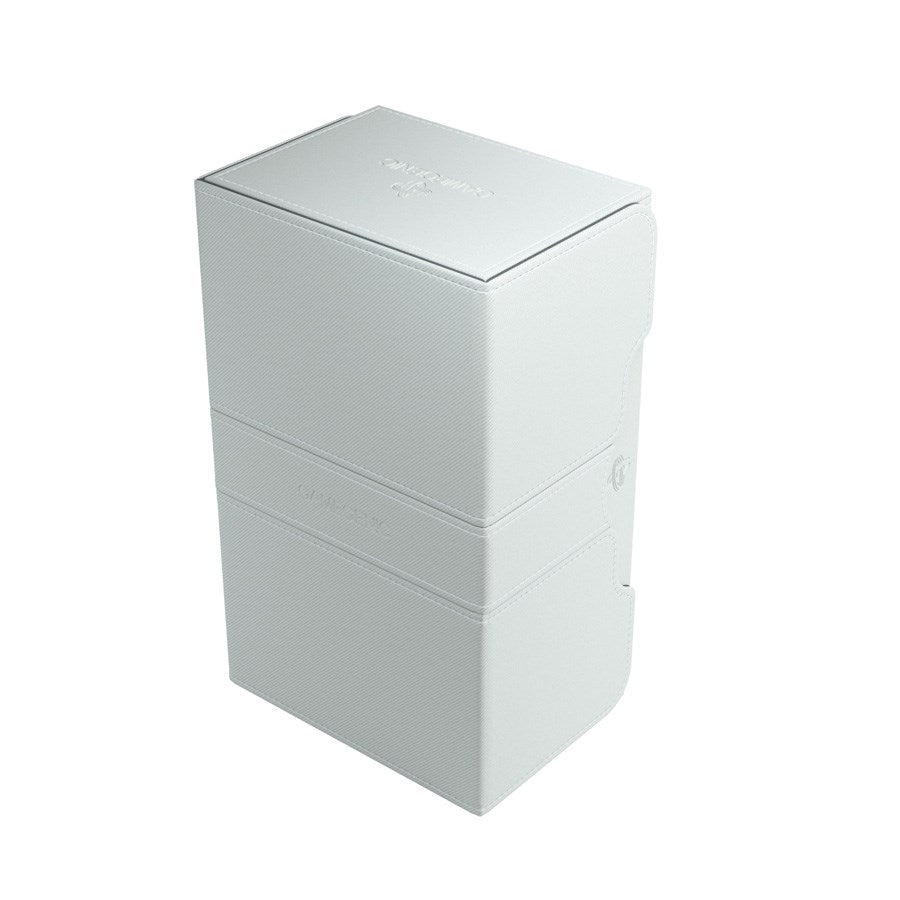 Image for GameGenic Stronghold Deck Box - White (Holds 200+) - Deck Boxes