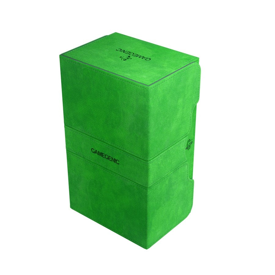Image for GameGenic Stronghold Deck Box - Green (Holds 200+) - Deck Boxes