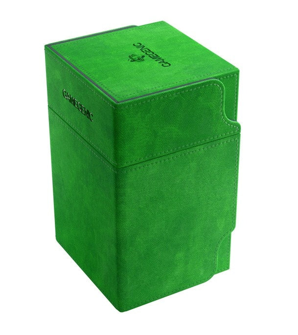 Image for GameGenic Watchtower Convertible Deck Box - Green (Holds 100+) - Deck Boxes