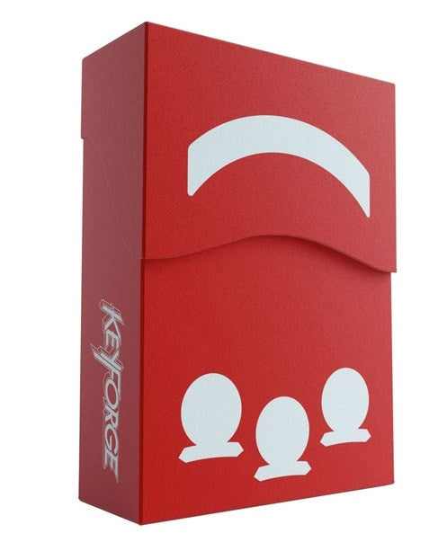 Image for GameGenic KeyForge Aries Deck Box - Red - Deck Boxes