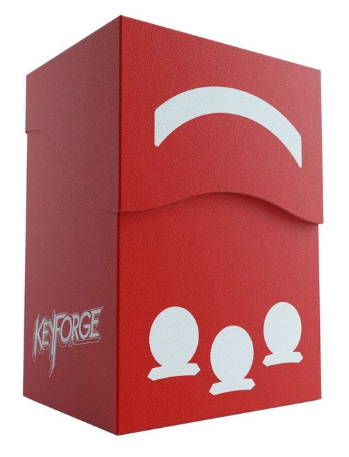 Image for GameGenic KeyForge Gemini Deck Box - Red - Deck Boxes