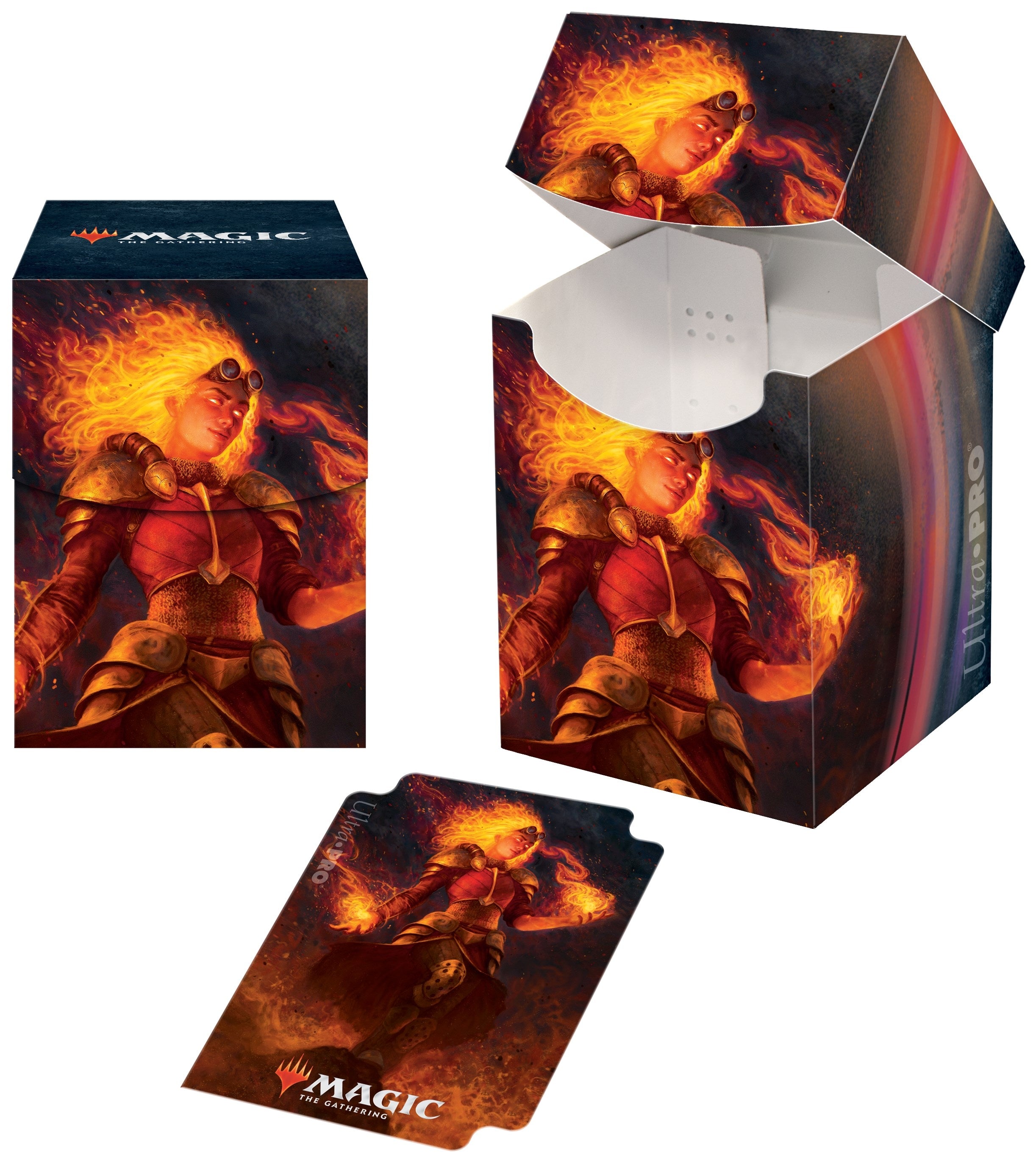 Image for Core Set 2021 Chandra PRO 100+ Deck Box for Magic - Deck Boxes