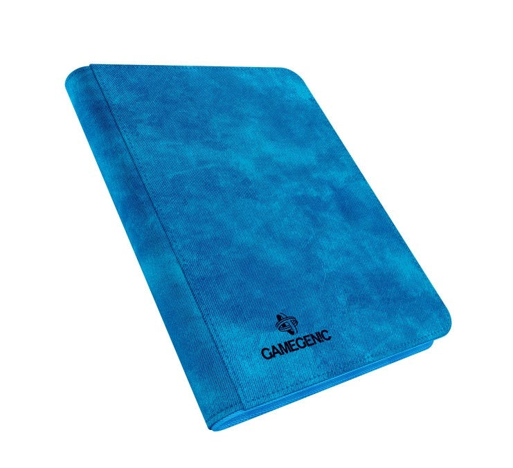 Image for GameGenic Zip-Up Album 8-Pocket Side-Loading - Blue - Storage Albums